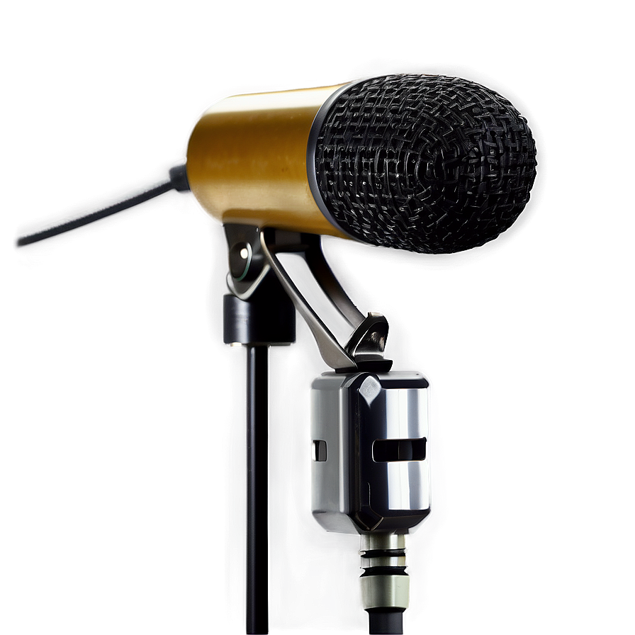 Podcast Microphone On Stand Png 41