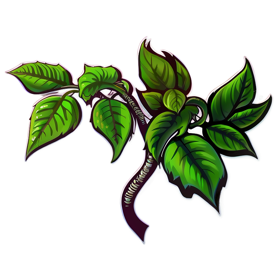 Poison Ivy Tattoo Design Png Yax