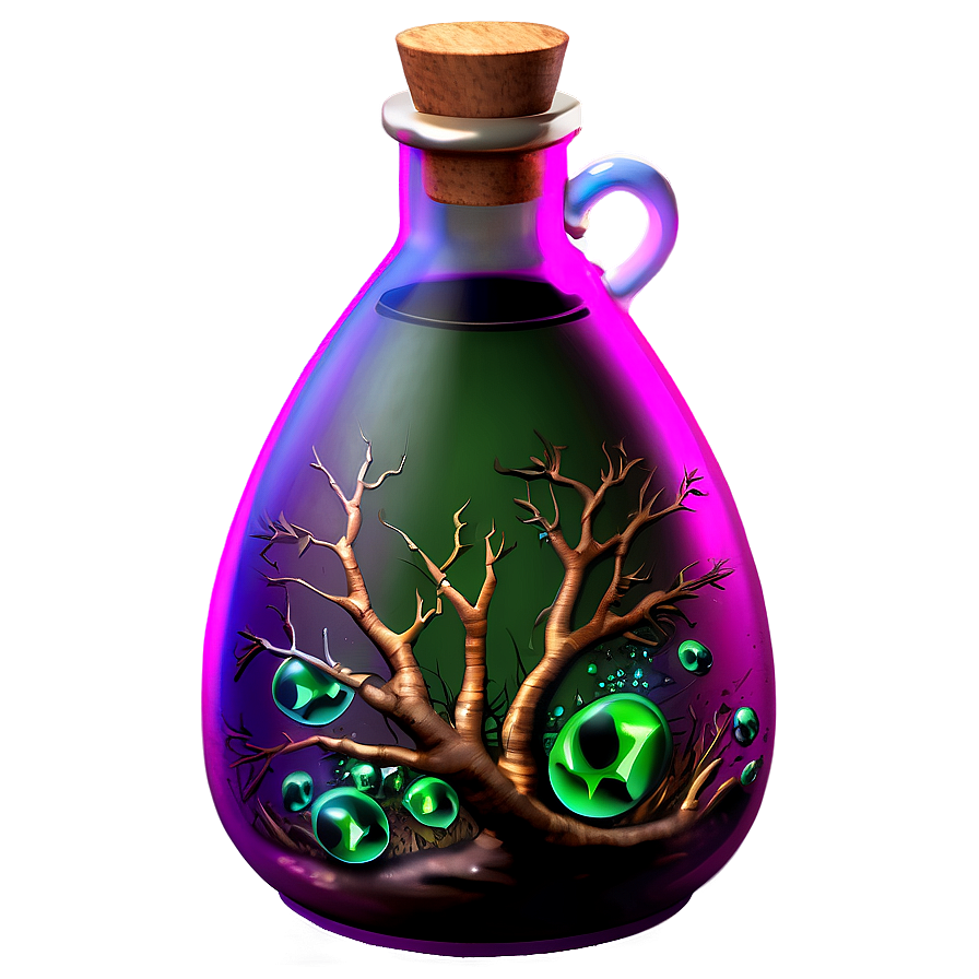 Poison Potion Bottle Png Cjn