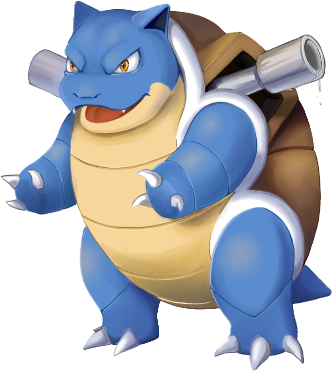 Pokemon 3d Blastoise Png, Transparent Png PNG with transparent background
