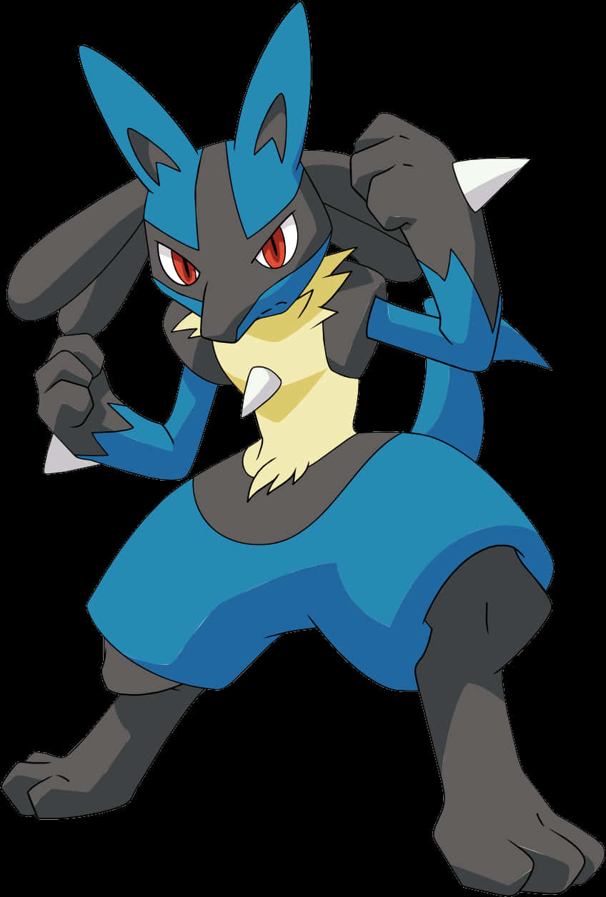 Pokemon Clipart Fox - Pokemon Lucario, HD Png Download PNG with transparent background