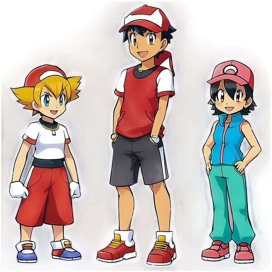 Pokemon Gym Leaders PNG hng56 PNG with transparent background