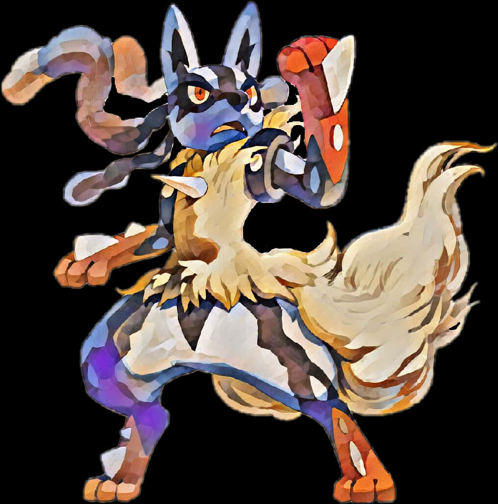 #pokemon #pokémon #lucario #mégalucario #méga-lucario, HD Png Download PNG with transparent background