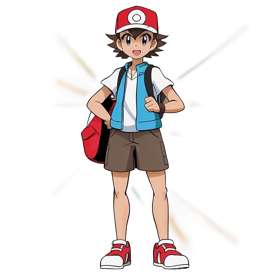 Pokemon Trainer PNG ltq56 PNG with transparent background