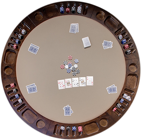 Poker Table Top View