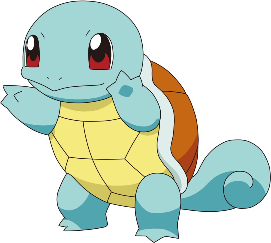 Pokémon Red And Blue Squirtle Pikachu Pokémon Go - Pokemon Squirtle, HD Png Download PNG with transparent background