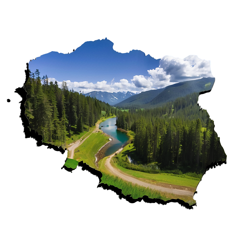 Poland Map Outline PNG gci PNG with transparent background
