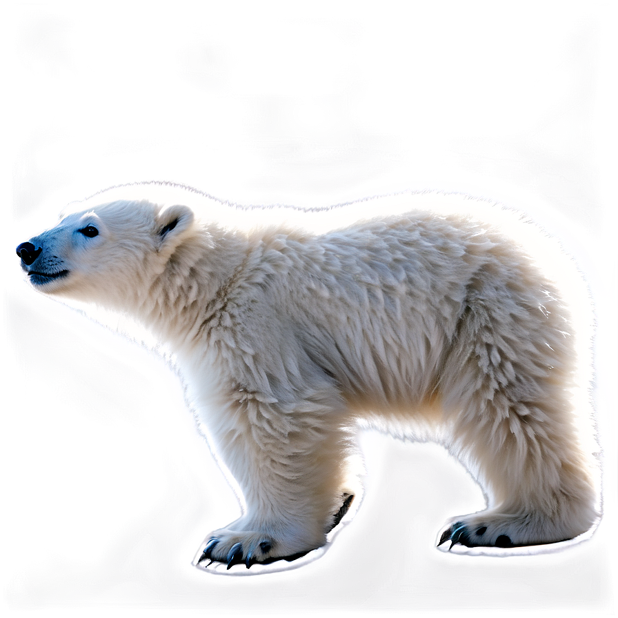 Polar Bear Cub PNG 05062024 PNG with transparent background
