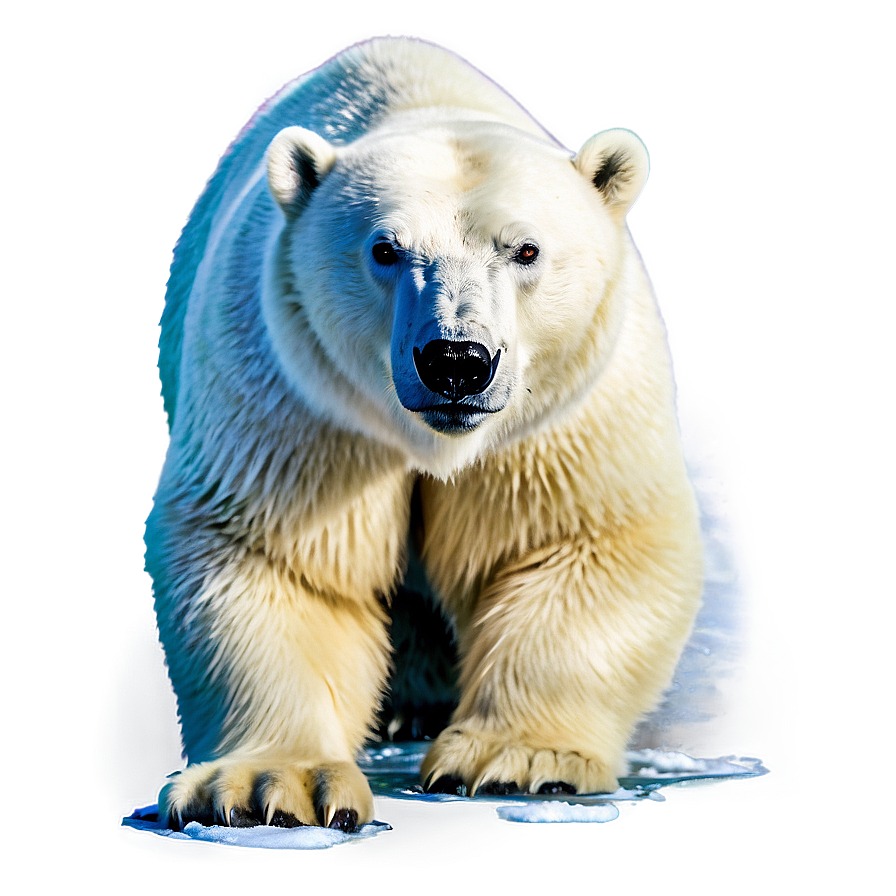 Polar Bear Fishing Png Thy