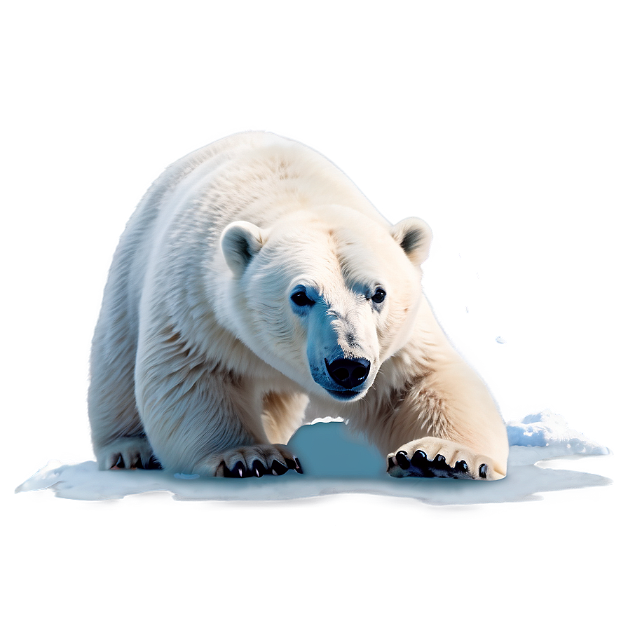 Polar Bear Illustration PNG 64 PNG with transparent background