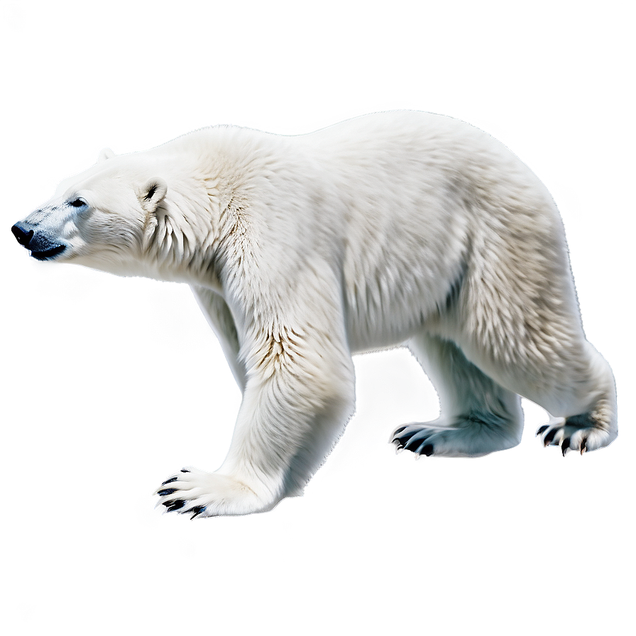 Polar Bear Illustration PNG 64 PNG with transparent background