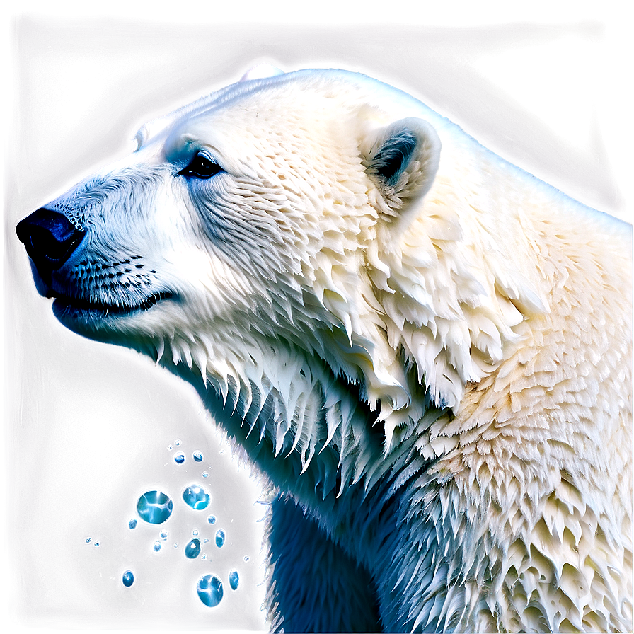 Polar Bear Underwater Png 05062024