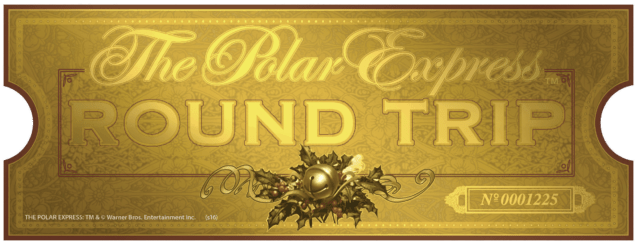 Polar Express Round Trip Ticket