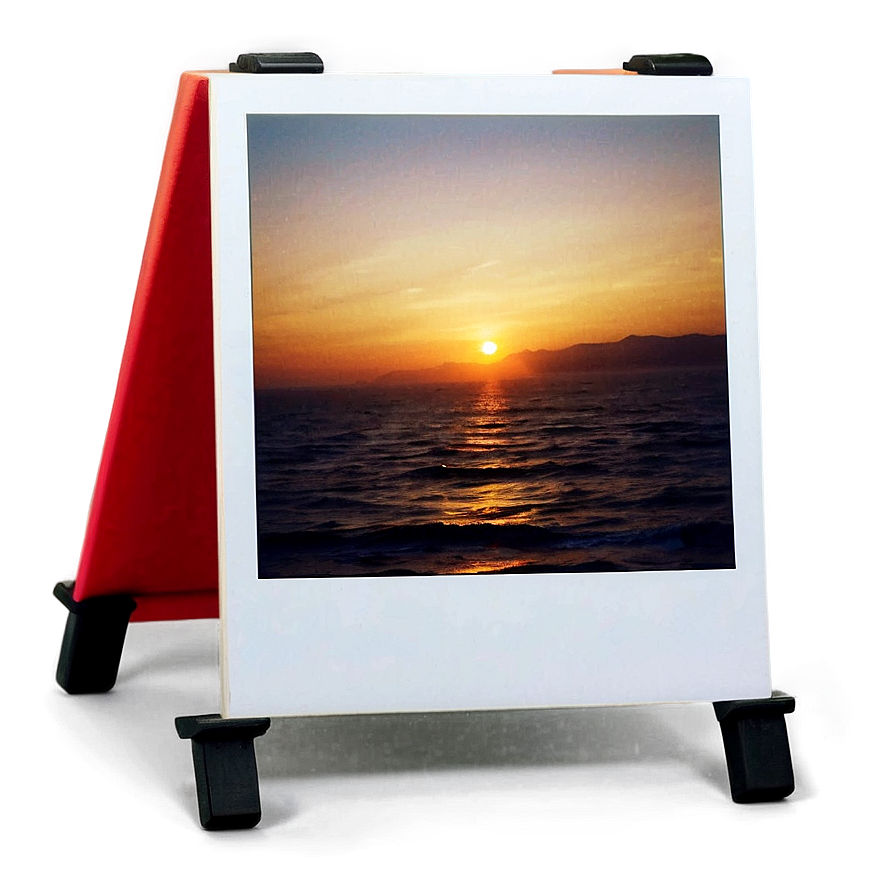 Polaroid Display Frame Template Png Goe80