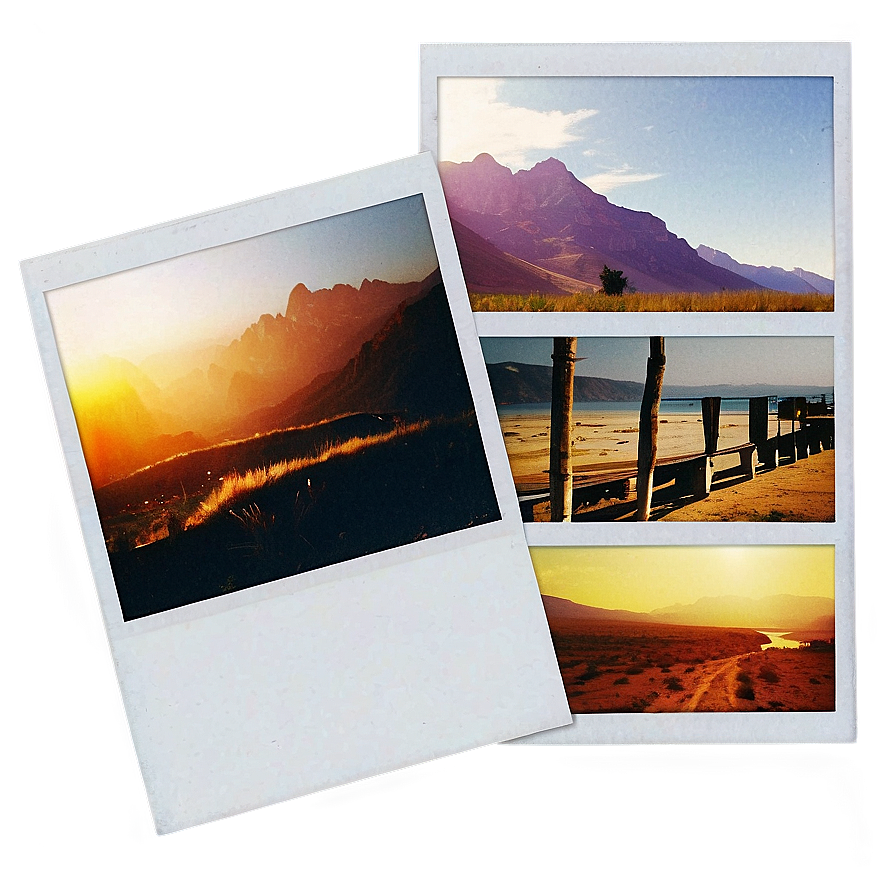 Polaroid Film Travel Memory Png Nap