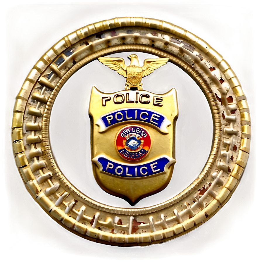 Police Badge Sketch Png Fwo75