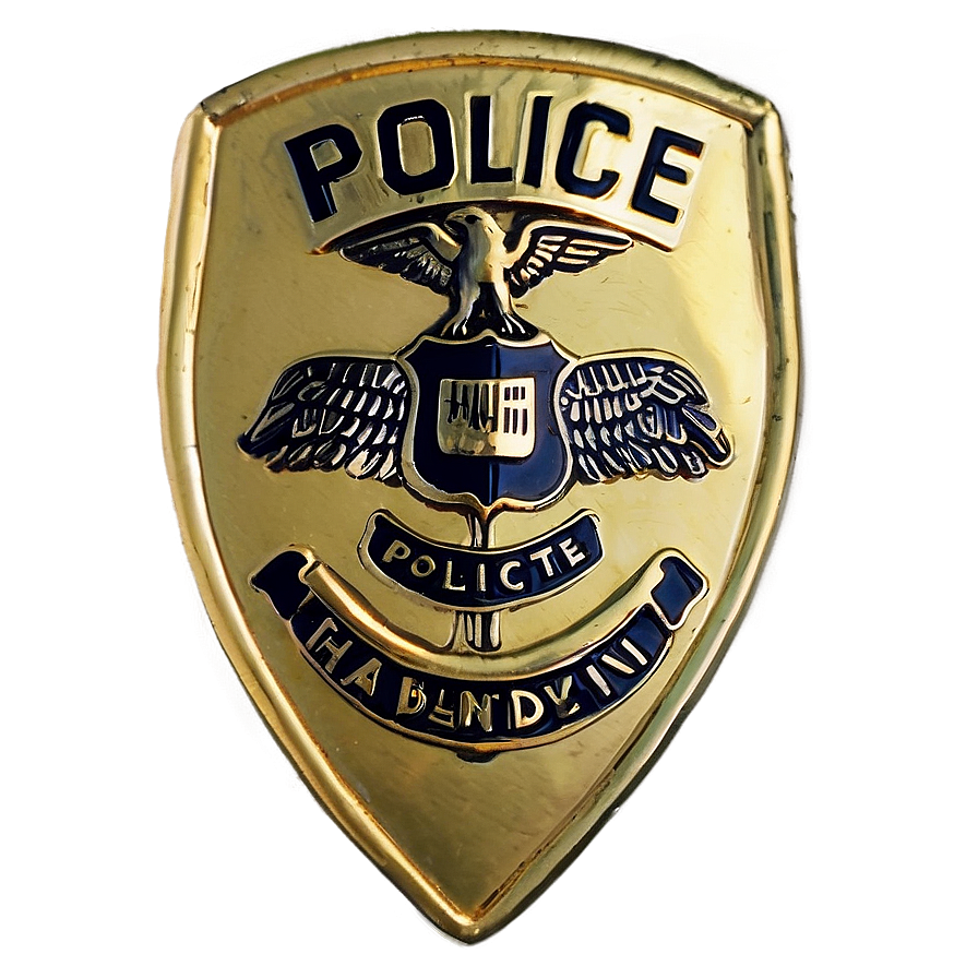 Police Badge With Gun Png 75