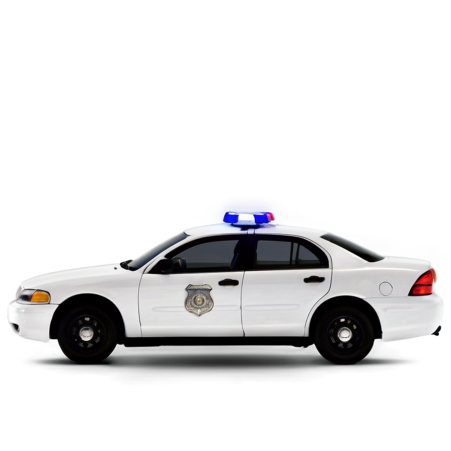 Police Car Outline Png 55