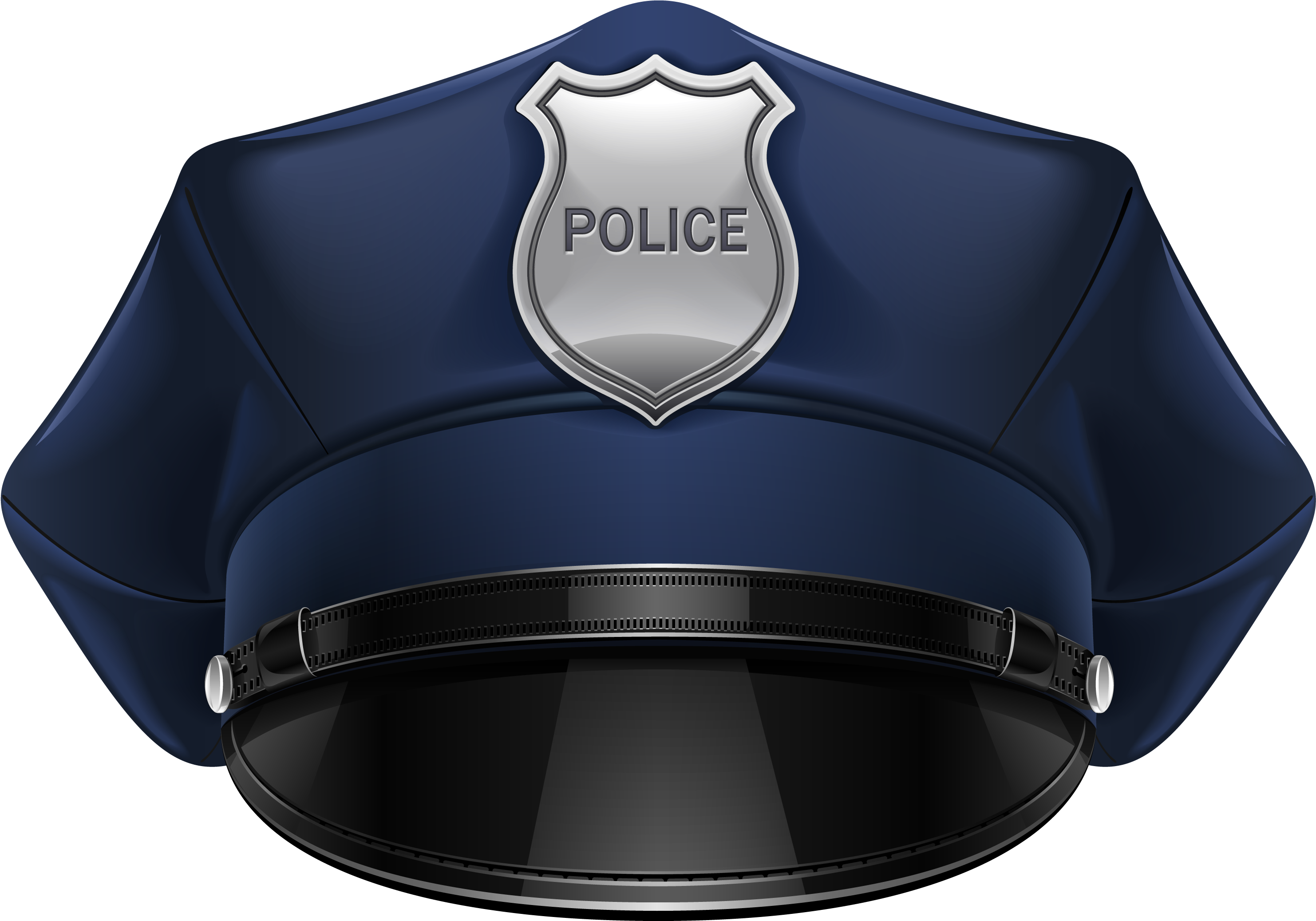 Police Officer Cap Illustration