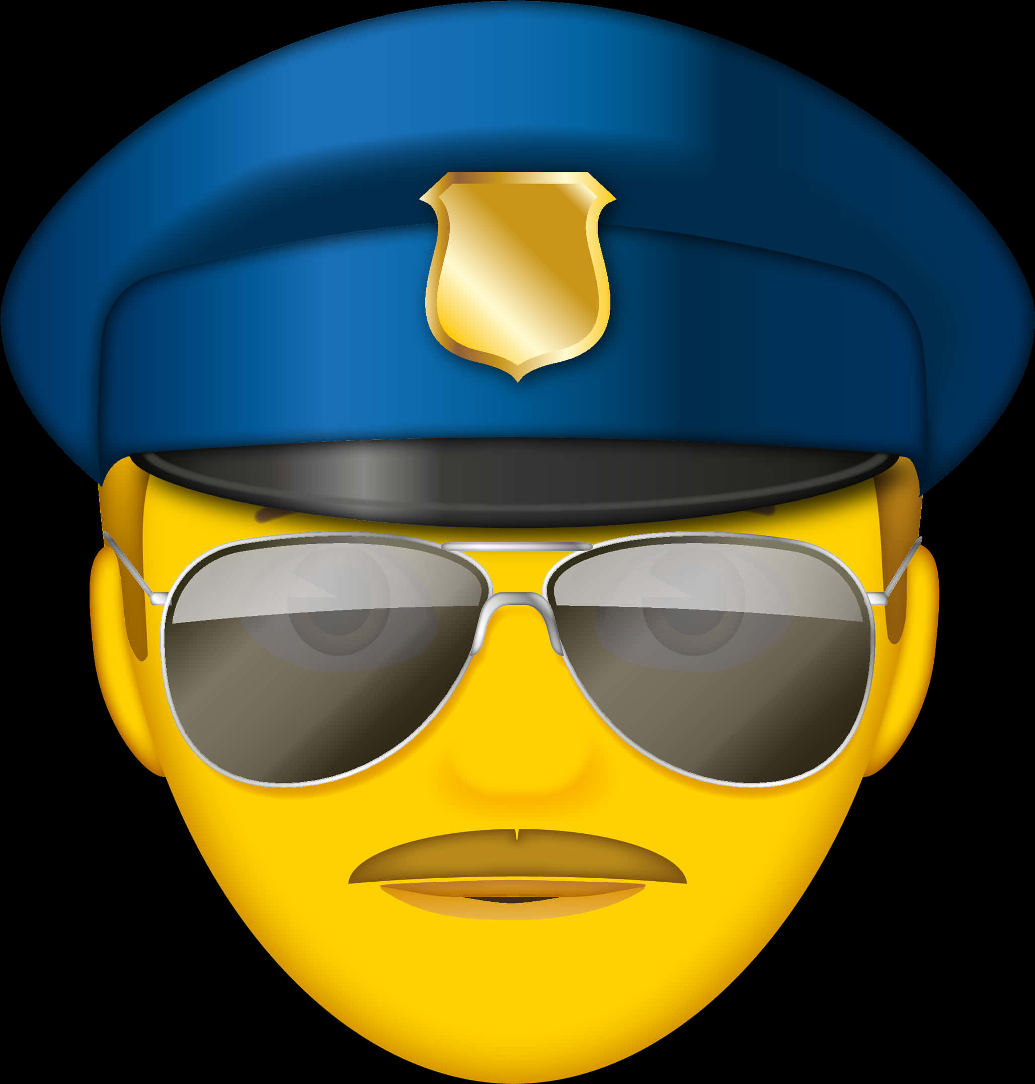 Police Officer Emojiwith Sunglasses