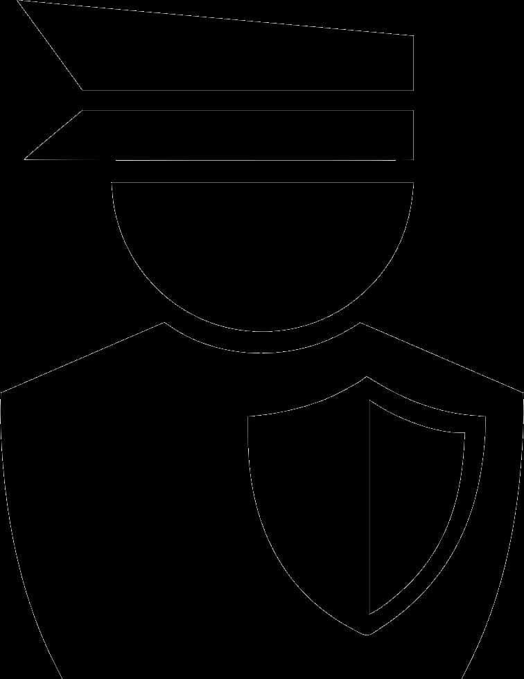 Police Officer Icon Outline