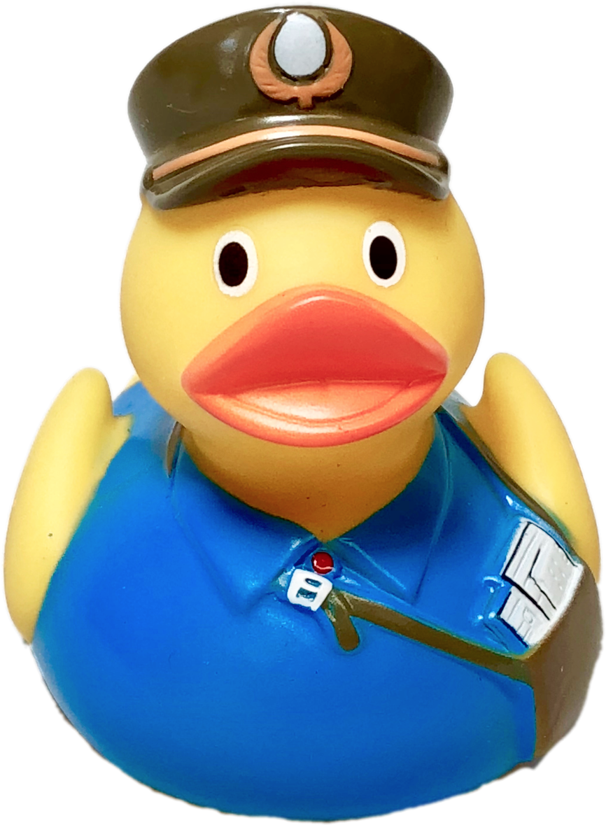 Police Officer Rubber Duck