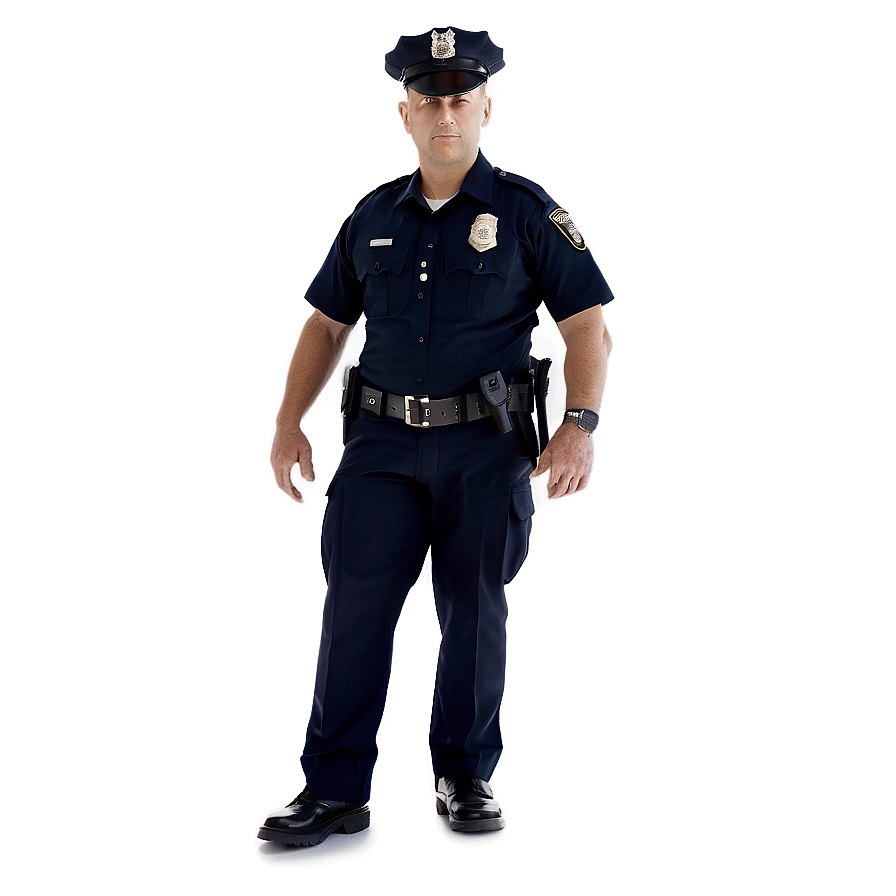 Police Officer With Flashlight Png Afr88