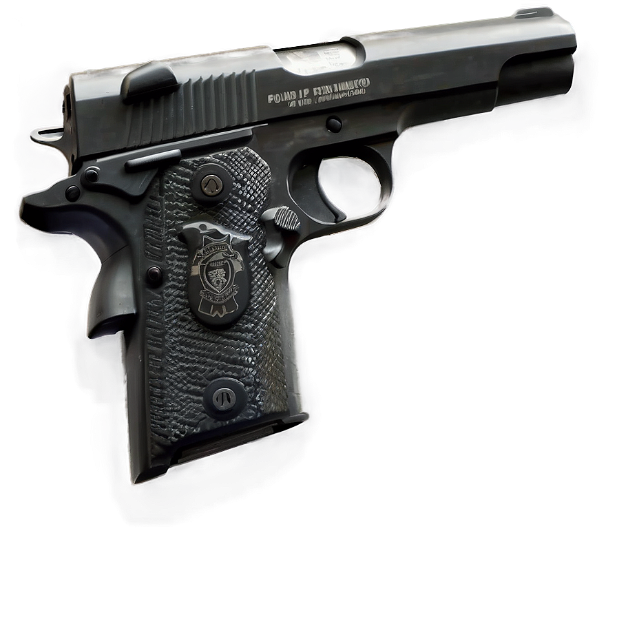 Police Pistol Png Tpy