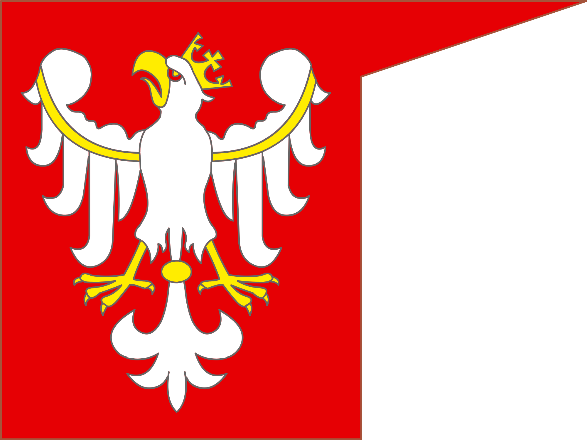 Major Political Events[edit] - Kingdom Of Poland Flag PNG with transparent background