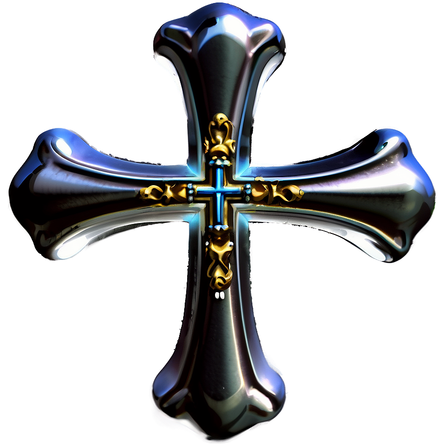 Polished Cross Component Png Tsb