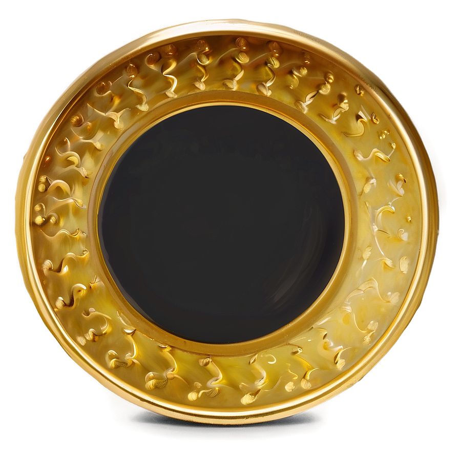 Polished Gold Plate Png 06272024