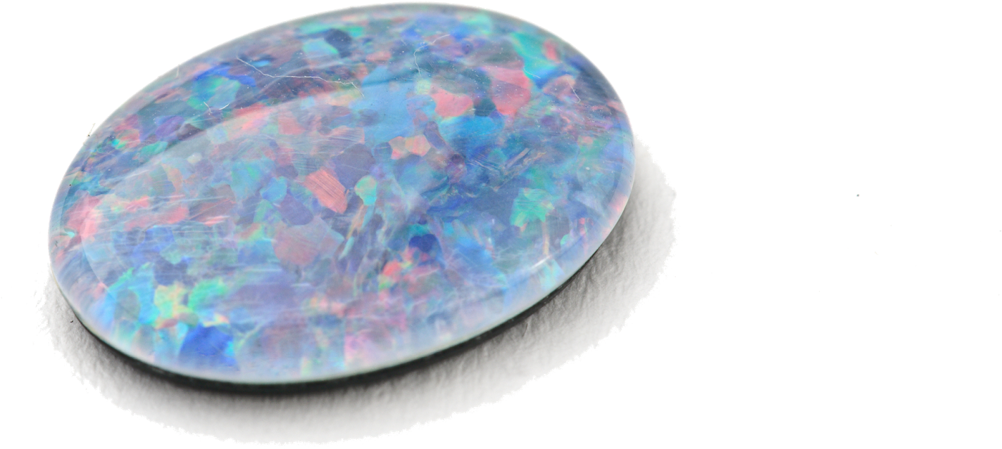 Polished Opal Gemstone Texture PNG image with a transparent background, free high-resolution download