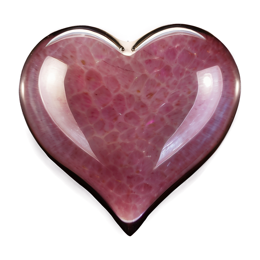 Polished Rose Quartz Heart Png Mws