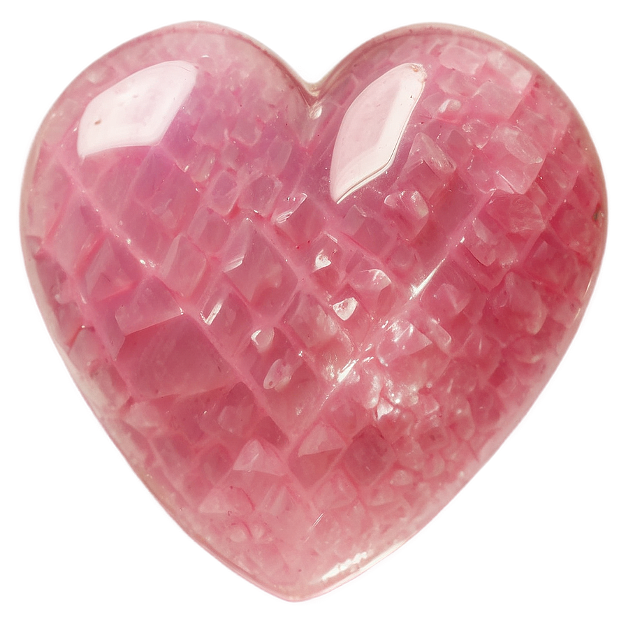 Polished Rose Quartz Heart Png Mya5