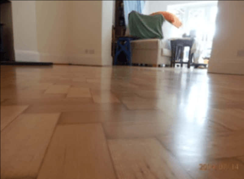 Polished Wooden Floor Interior PNG with transparent background
