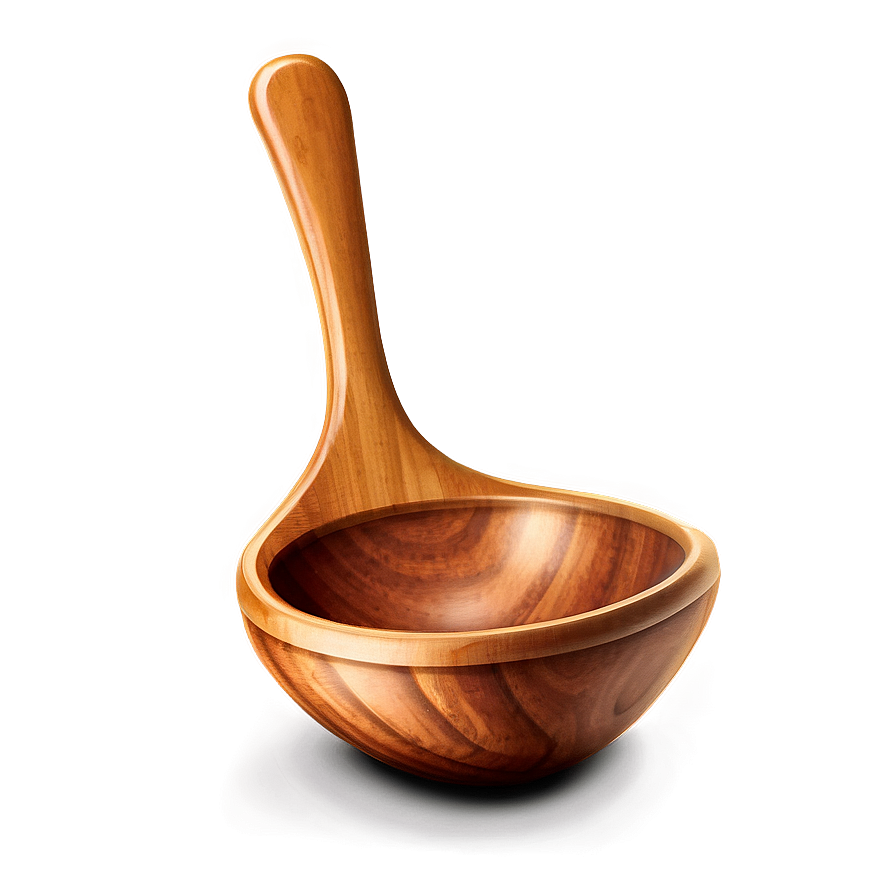 Polished Wooden Spoon Png Bvq32