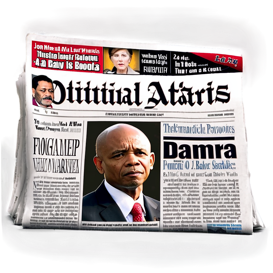 Political Analysis Newspaper Png 6