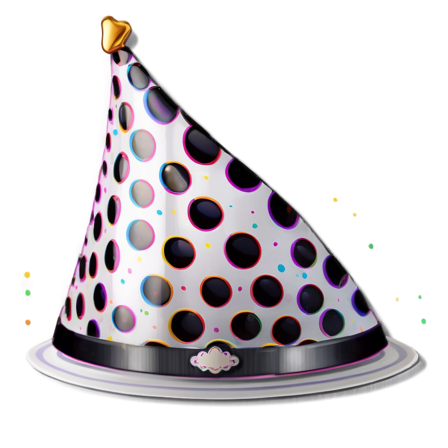 Polka Dot Birthday Hat Png Rou88