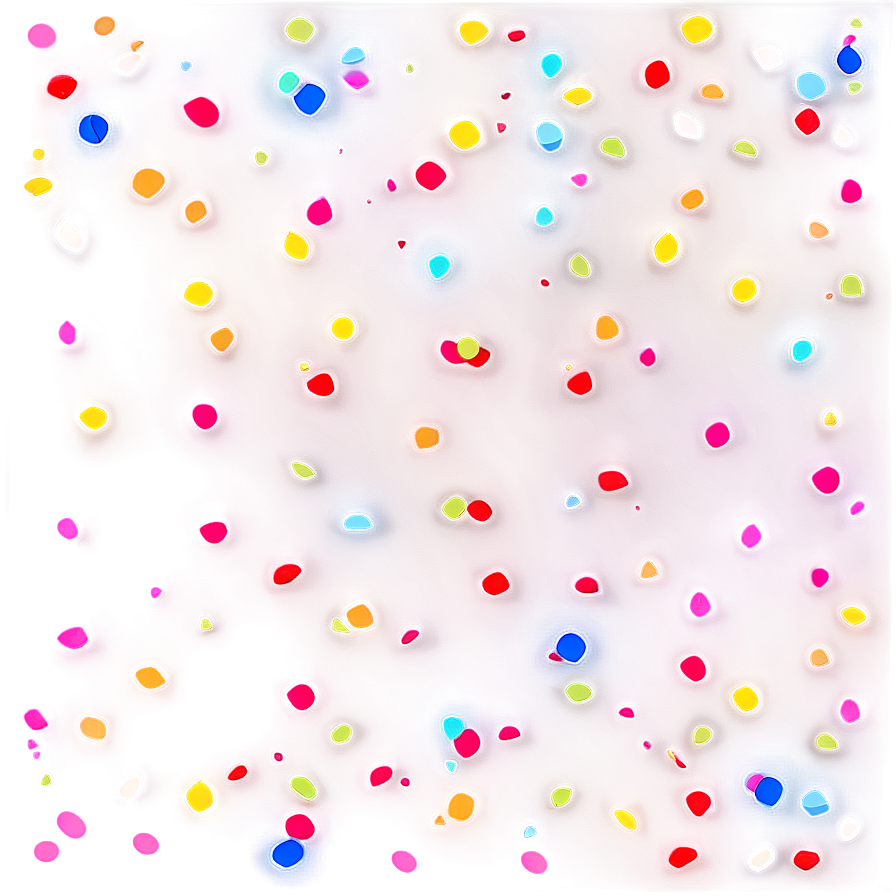 Polka Dot Confetti Png 04292024