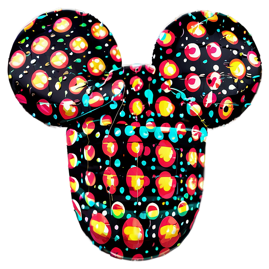 Polka Dot Mouse Ears Png Wub