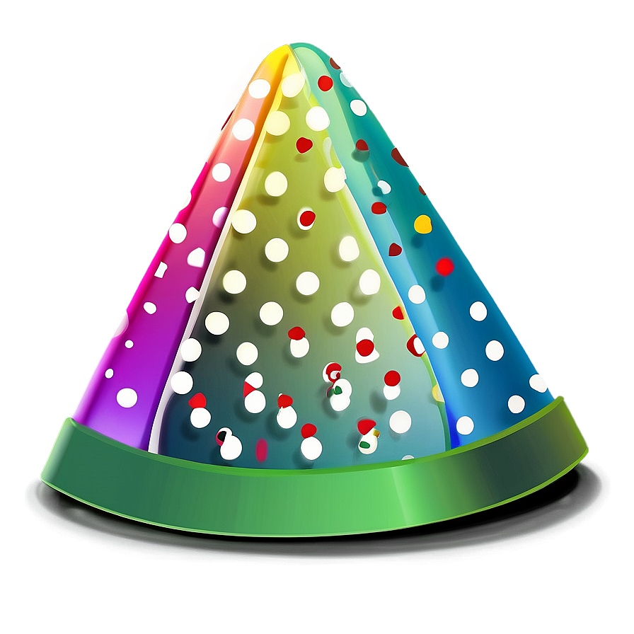 Polka Dot Party Hat Png Mig32