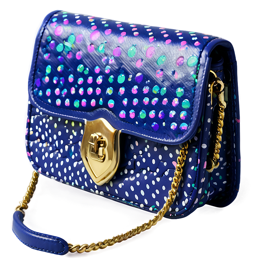 Polka Dot Purse Png Yct2