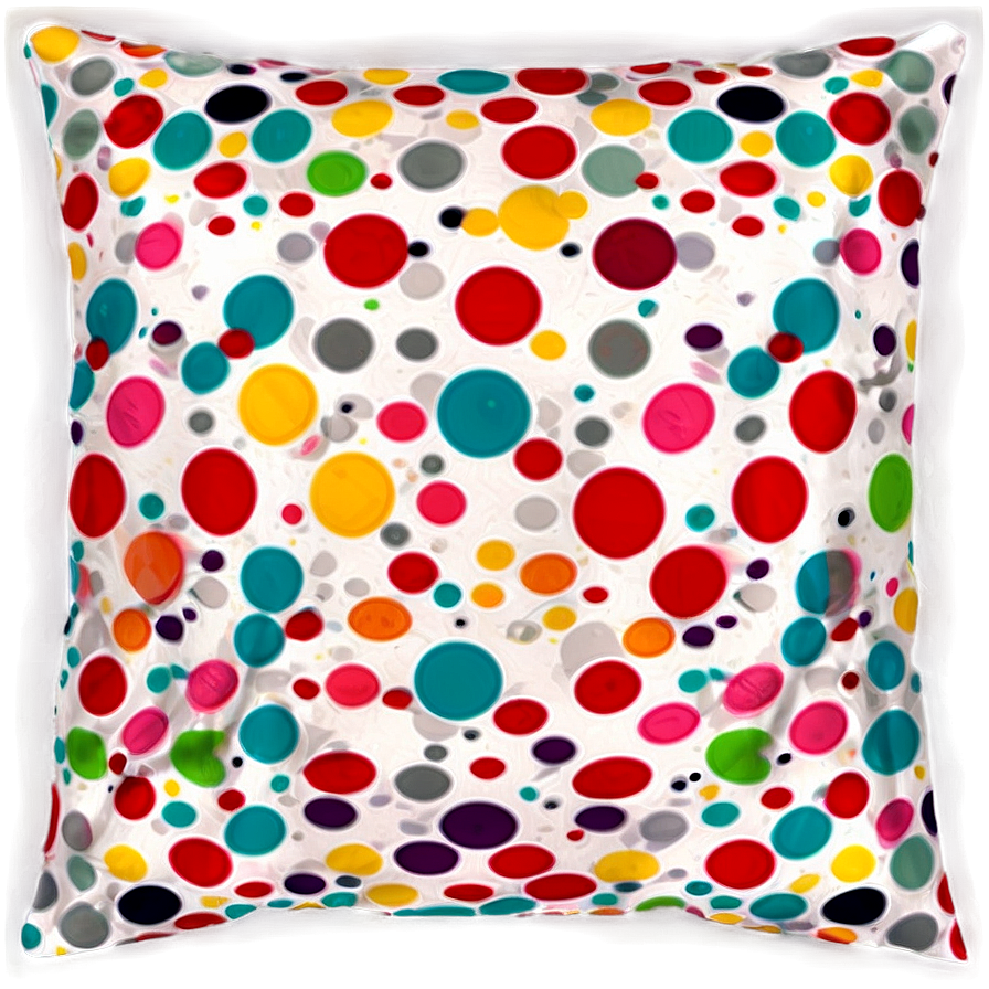 Polka Dot Throw Pillows Png Axs21