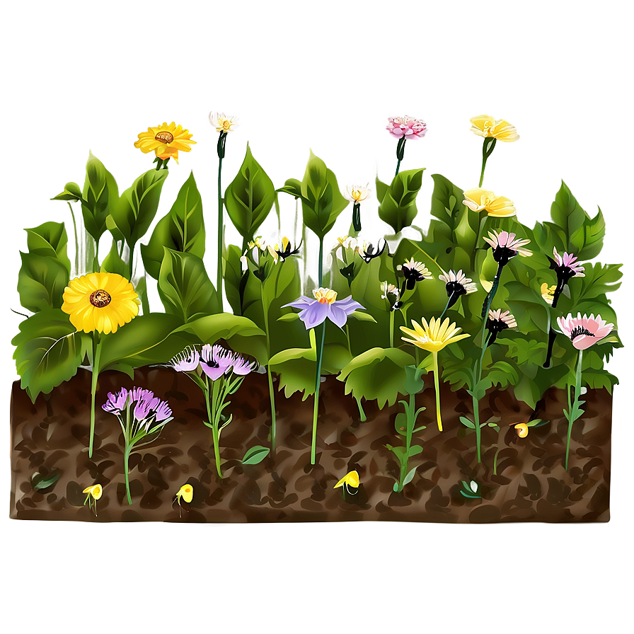 Pollinator Garden Plants Png 90