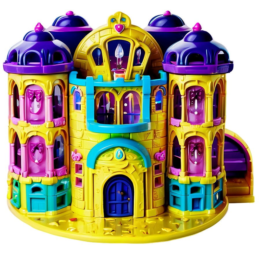 Polly Pocket Princess Castle Png Rid