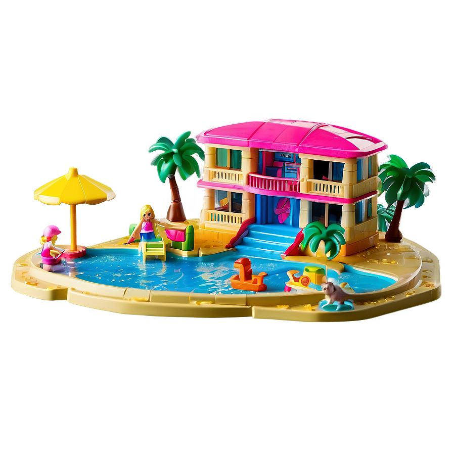 Polly Pocket Tropical Island Resort Png Mqj