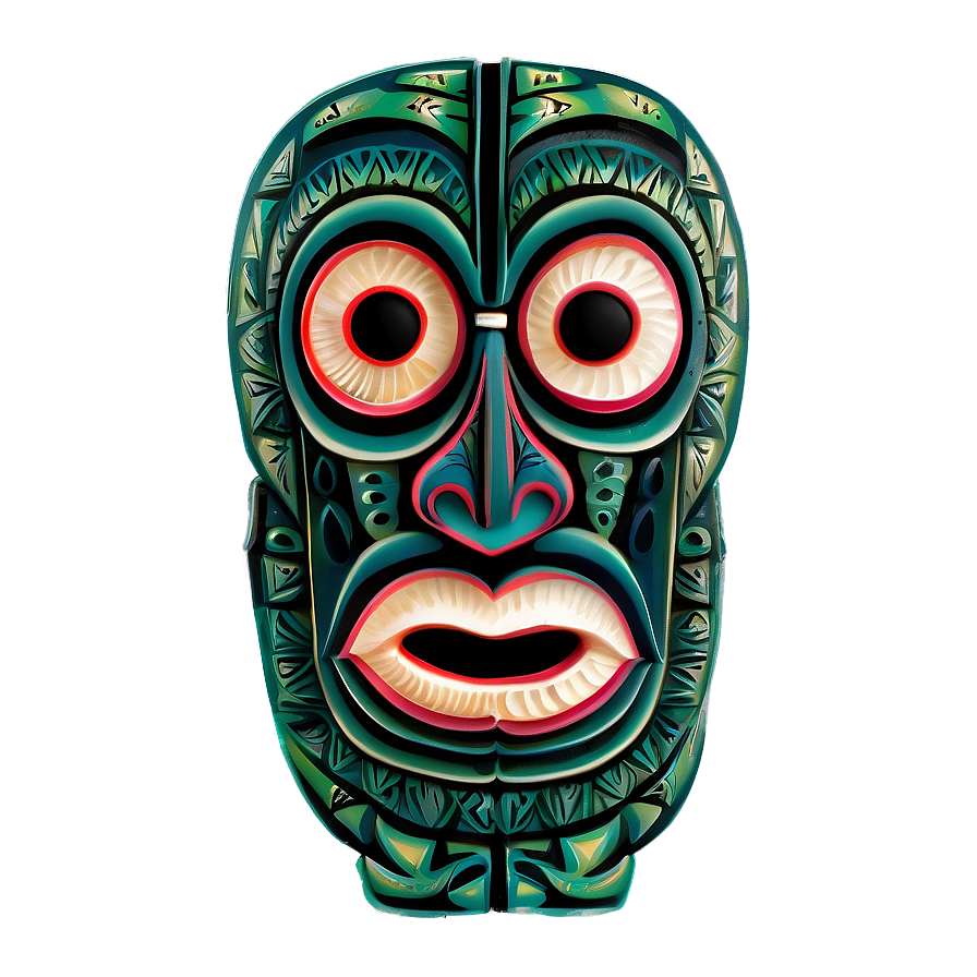 Polynesian Tiki Carving Png 06132024