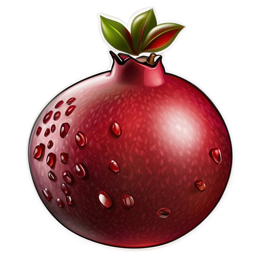 Pomegranate Emoji Png Xfy