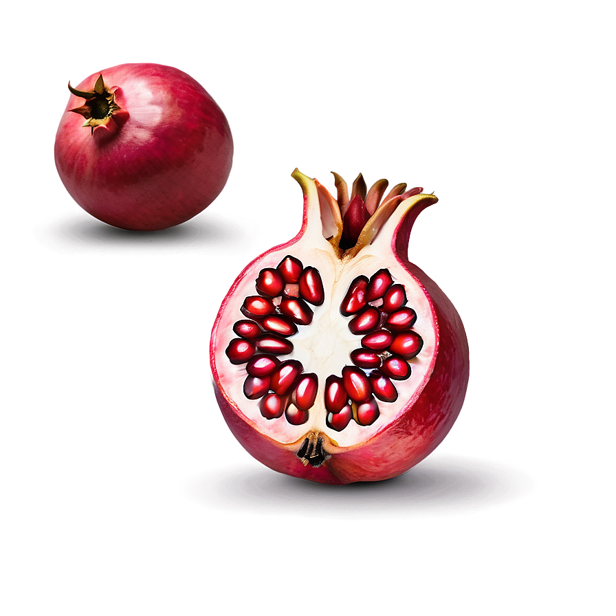 Pomegranate Fruit Slice PNG ady19 PNG image with a transparent background, free high-resolution download