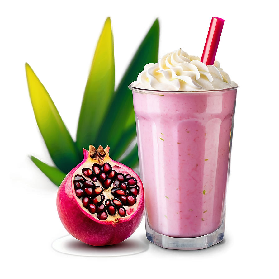 Pomegranate Milkshake Png 99